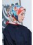 Scarf Diamond Eşarp - Diamond Roza Ipeksi Eşarp 4286 3