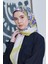 Scarf Diamond Eşarp - Diamond Roza Ipeksi Eşarp 4286 2