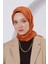 Scarf Jakar Şal - Zebra Floş Jakar Şal 4291 3