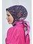 Scarf Diamond Eşarp - Diamond Harmony Black Ipeksi Eşarp 4316 2