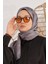 Scarf Jakar Eşarp - Retro Floş Jakar Eşarp 4262 3