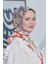 Scarf Diamond Eşarp - Diamond Roza Ipeksi Eşarp 4286 2