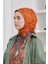 Scarf Jakar Şal - Mermer Floş Jakar Şal 4257 1