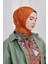 Scarf Jakar Şal - Mermer Floş Jakar Şal 4257 2