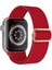 Apple Watch Seri 10 9 8 7 6 Se 5 4 3 2 1 Uyumlu 42-44-45-46-49 mm Esnek Tokalı Bez Kordon 1