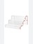 Pleksi Merdiven Raf 3 mm Şeffaf3 (30 cm Genişlik) 3 Katlı Stand 2