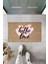 Pembe Kapı Önü Paspası Hello Love Desen K-3291 1