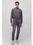 Erkek London Street Denim Jean Pantolon - Gri 1
