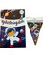 Astronot Uzay Temalı Iyi Ki Doğdun Kaligrafi Banner ve Üçgen Flama 1