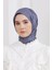 Scarf Jakar Eşarp - Floş Jakar Mermer Eşarp 4258 1