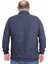 Erkek Büyük Beden Polo Yaka Sweat Flota Cep 24407 Lacıvert 3