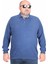 Erkek Büyük Beden Polo Yaka Sweat Orjinal 24409 Marin 1