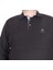 Erkek Büyük Beden Polo Yaka Sweat Moc Grande 24410 Sıyah 2