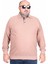 Erkek Büyük Beden Polo Yaka Sweat Feel Good 24408 Taba 1