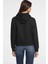 Kadın Gj Şonil Logo Patch Sweatshirt - Siyah 3