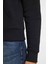 Kadın Gj Şonil Logo Patch Sweatshirt - Siyah 5