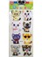 Bu-Bu Googly Eyes Puffy Stıcker Kediler 9X21 BUBU-SWP-2303 1