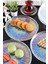 Angdesign Paris Cam Pasta-Kek-Tatlı Tabağı 6'lı Şeffaf Lüsterli 2