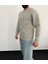 Erkek Lazer Kesim Içi Şardonlu Hafif Kalın Oversize Bol Kesim Sweatshirt 2