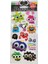 Bu-Bu Puffy Stıckers Oynar Gözlü Monsters 9X21 (S) BUBU-SWP-2003 1