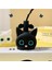 Siyah Kedi Toparlayıcı Kablo Koruyucu Şarj Kılıfı iPhone 18W/20W ile Uyumlu 2