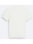 Erkek Beyaz Bisiklet Yaka Jakarlı T-shirt A41y1167 2