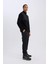 Fit Sporcu Jogger Eşofman Altı Slim Fit Dar Kesim Dokuma Kargo Cepli Standart Paça D3884AX24WN 3