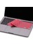 Macbook Pro Klavye Koruyucu 13INÇ M1-M2 (Us To Tr) Touchbarlı A2338 A2289 A2251 A2141 Uyumlu Pembe 1