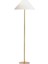 LMD-FR03 Conic Eskime Mat Gold Metal Lambader - Krem Kırma 1