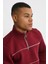 5720 Comfortable Şardonlu Üç Iplik Yarım Fermuarlı Parçalı Relax Fit Sweatshirt 3