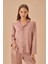 Pointy Gömlek Yaka Pijama Takımı 3