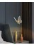 Modern Sarkıt Tekli LED Avize Kelebek Avize Butterfly Gold Sarı 2
