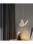 Modern Sarkıt Tekli LED Avize Kelebek Avize Butterfly Gold Sarı 5
