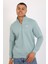 5259-2 Premium Kalite Üç Iplik Yarım Fermuarlı Relax Fit Sweatshırt 5