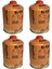 Evolite Butane Propane Vidalı 450 Gr. Ocak Kartuşu - 4 Adet 1
