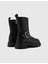 Saba Hakiki Floter Deri Kadın Siyah Bot 4