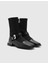 Astilbe Streç Kadın Siyah Bot 1