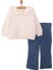 Happy Animals Kız Sweatshirt-Pantolon Kız Bebek 1