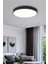 Yuvarlak Modern Tavan Avizesi 3 Renk Aydınlatmalı, Kumandalı LED Avize,ofis Aydınlatma,salon Avizes 2