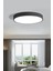 Yuvarlak Modern Tavan Avizesi 3 Renk Aydınlatmalı, Kumandalı LED Avize,ofis Aydınlatma,salon Avizes 3
