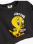 Crop Sweatshirt Tweety Baskılı Lisanslı Şardonlu Uzun Kollu 3