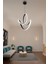 Şık Sarkıt LED Avize, Beyaz Işık, Modern Tasarım, 30x70 cm, Mutfak ve Salon İçin 2