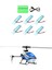 Xk K110 K110S V930 V977 Rc Helikopter Yedek Parçaları Için USB Şarj Cihazlı 6 Adet 3.7V 520MAH 30C Yükseltilmiş Li-Po Pil (Yurt Dışından) 4
