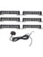 6'lı 48 LED Çakar Lamba Mavi-Beyaz-Kırmızı 12-30V / LAPA545 1