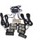 17 Fonksiyonlu Çakar Lamba 12-30V 24 LED 8 Adet Kırmızı*mavi Set / LAPA548 1