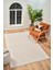 Mazza 7005 Krem Yumuşak Dokulu Modern Salon Mutfak Koridor Halısı Tozumaz Makine Halısı 100x200 1