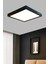 20X20 cm Orta Boy 18W Siyah Metal Kasa LED Panel Avize Armatür Salon Banyo Balkon Tuvalet Aydınlatm 2