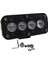 Offroad Sis Lambası 2 X4 x 9,5cm Beyaz-Sarı Gündüz Ledi Kırmızı / LASS383 1