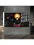 Sanatsal Yapayzeka, Creative Art, 3D Dekoratif Baskı Yatay Cam Tablo 39 5