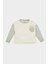 Kız Bebek Bisiklet Yaka Çiçekli İçi Yumuşak Tüylü Sweatshirt D7185A524WN 4